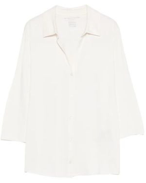 Majestic Filatures Collared Shirt - White