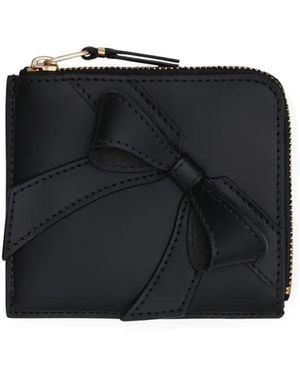 Comme des Garçons Leather Wallet - Black