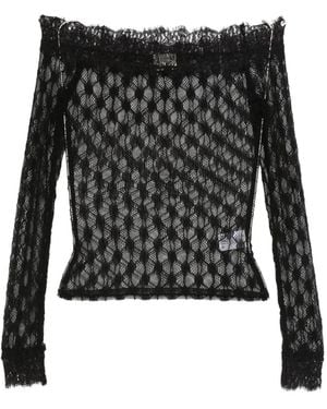 Isabel Marant Floral-lace Top - ブラック