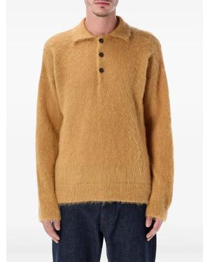 ROLD SKOV Button Polo Shirt - Blue