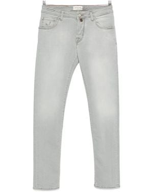 Jacob Cohen Straight-Leg Jeans - Grey
