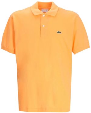 Lacoste Poloshirt Mit Krokodil-Patch - Orange