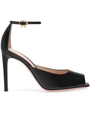 Gianvito Rossi 95Mm Ethel Sandals - Black