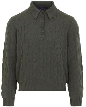 Ralph Lauren Jersey De Cachemira - Verde