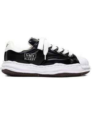 Maison Mihara Yasuhiro Blakey Og Sole Padded Pu Low-Top Sneakers - White