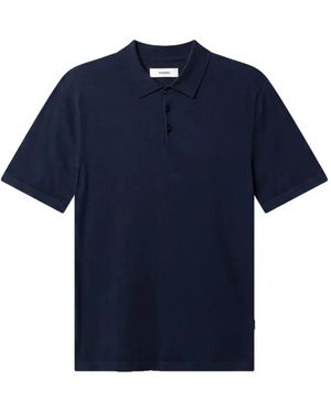 Gabba Gabbenson New Ss Knit Polo Shirt - Blue