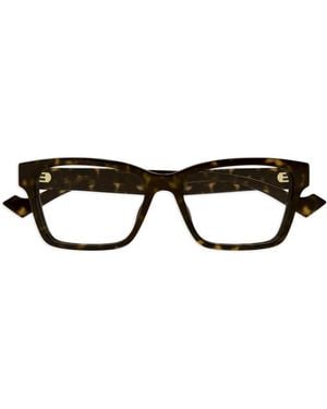 Gucci Rectangle-Frame Glasses - Black