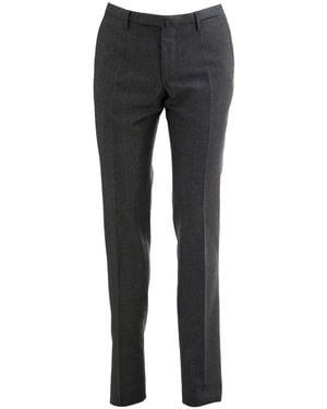 Incotex Pinstripe Trousers - Grey