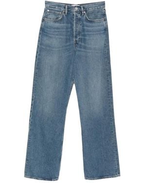 Agolde Gerade Vintage Loose Jeans - Blau