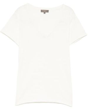 N.Peal Cashmere T-Shirt Selene - Blanc