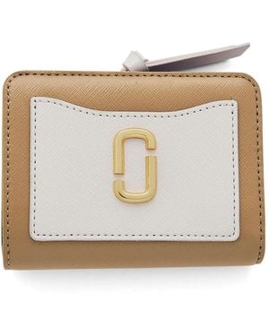 Marc Jacobs Mini Compact Wallet - White