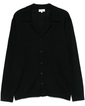 Second/Layer Virgin Wool Cardigan - Black