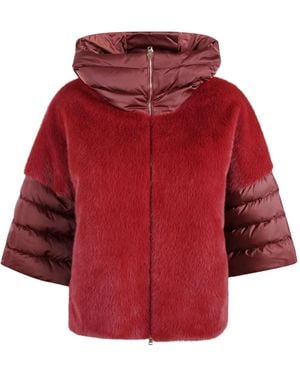 Herno Hooded Jacket - Red