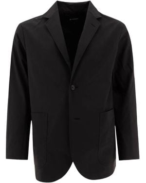 Goldwin Single-Breasted Blazer - Black