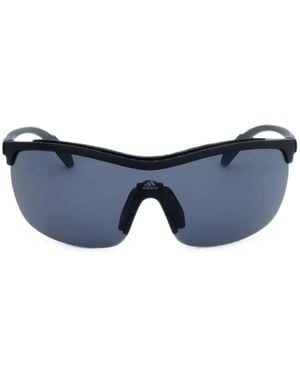 adidas Geometric-Frame Sunglasses - Blue