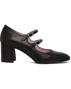 CAREL PARIS Escarpins Alice À Double Bride - Black