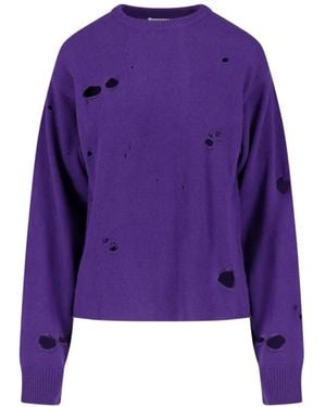 GIMAGUAS Lua Distressed Jumper - Purple