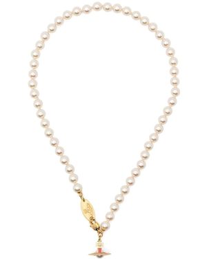 Vivienne Westwood Collana di perle Simonetta - Metallizzato