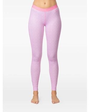 Kari Traa Leggins Fryd Con Estampado Geométrico - Rosa