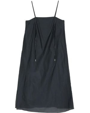 Peserico Sleeveless Semi-Sheer Top - Black