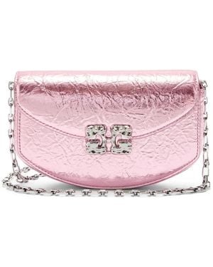 Ganni Chain Shoulder Bag - Pink