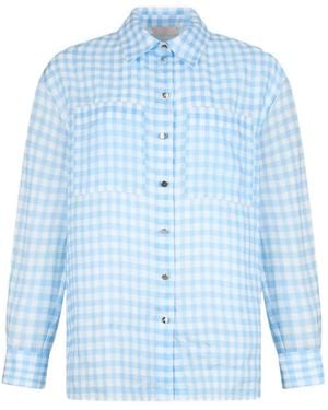 Liu Jo Vichy Shirt - Blue