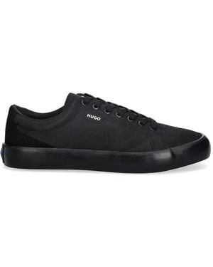 HUGO Logo Trainers - Black