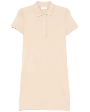Lacoste Polo Dress - White