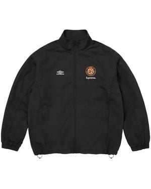 Supreme X Umbro Zip-Up Cotton Track Jacket - Black