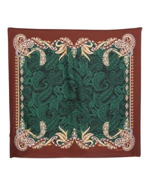 Etro Paisley-patterned scarf - Grün