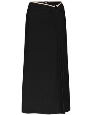 Johanna Ortiz Nuevo Destino Midi Skirt - Black
