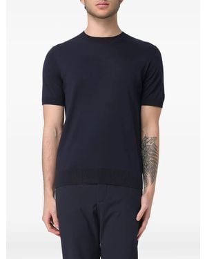 Paolo Pecora クルーネック Tシャツ - ブルー