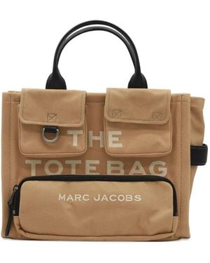 Marc Jacobs Tote Bag mit doppeltem Henkel - Mettallic