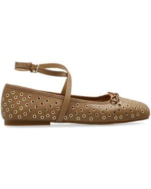 MICHAEL Michael Kors Collette Ballet Flats - Brown