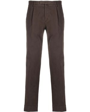 Briglia 1949 Straight Leg Trousers - Grey