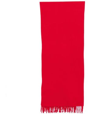 Frankie Shop Sciarpa Alyson Con Frange - Rosso