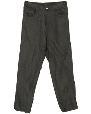 Undercover Elasticated-Waist Trousers - Grey
