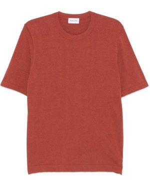 Scaglione Round-Neck T-Shirt - Red
