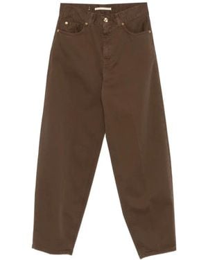 Briglia 1949 Belt-Loops Trousers - Brown