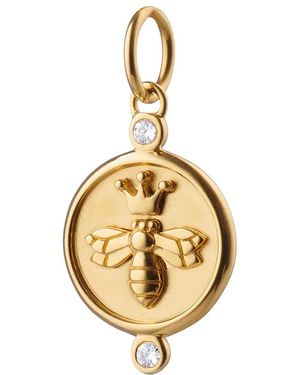 Monica Rich Kosann Breloque Queen Bee - Métallisé