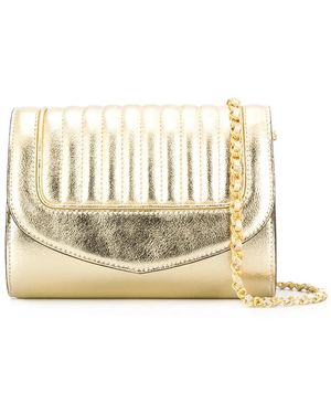 Delage Jeanne Pm Clutch - Natural