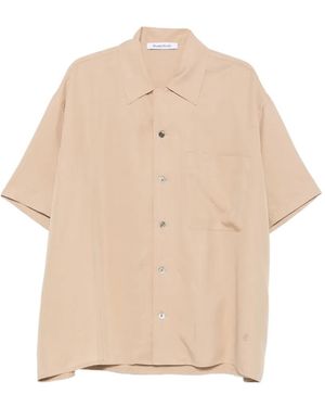 Etudes Studio Buttoned Short-Sleeve Shirt - Natural