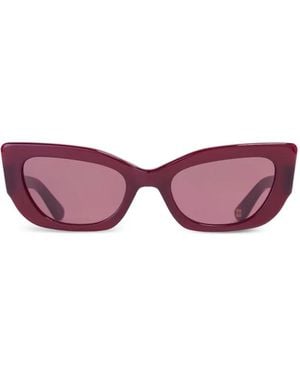Ganni X Ace & Tate Sadie Sunglasses - Pink