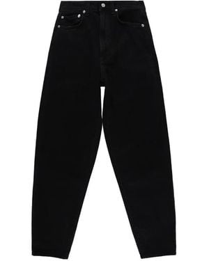 Agolde Vaqueros 80's Con Trabillas - Negro