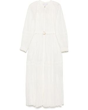 Acler Maxi Tealby Dress - White