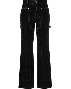 Stella McCartney Straight-Leg Denim Jeans - Black