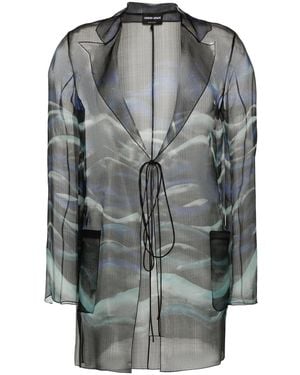 Giorgio Armani Shirts - Gray