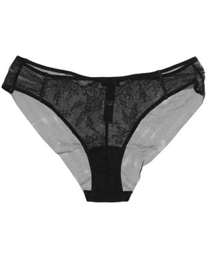 La Perla Culotte À Détails De Dentelle - Noir