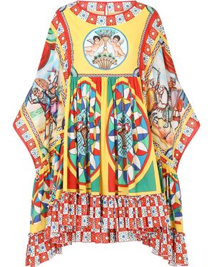 Dolce & Gabbana Carretto カフタン - ホワイト