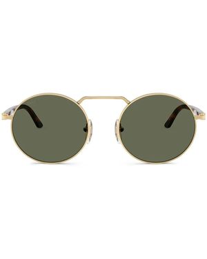 Persol Round-Frame Sunglasses - Green